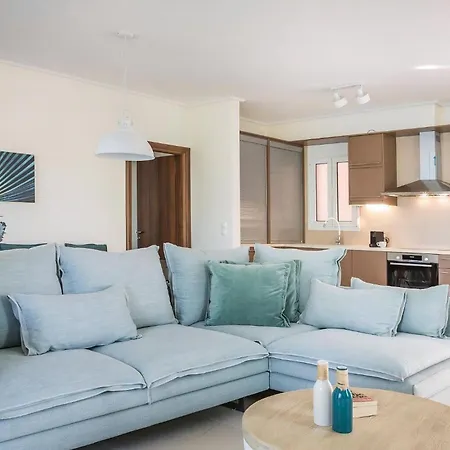 Deluxe Kefalonia Ammos 3 Bedroom Private Pool * 凯法米洛斯